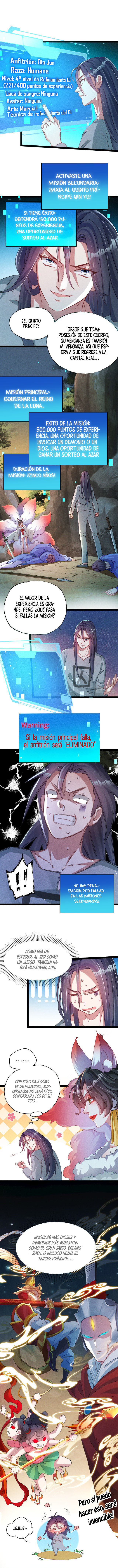El Invocador de Demonios y Dioses Capítulo 2 - Página 3 en español