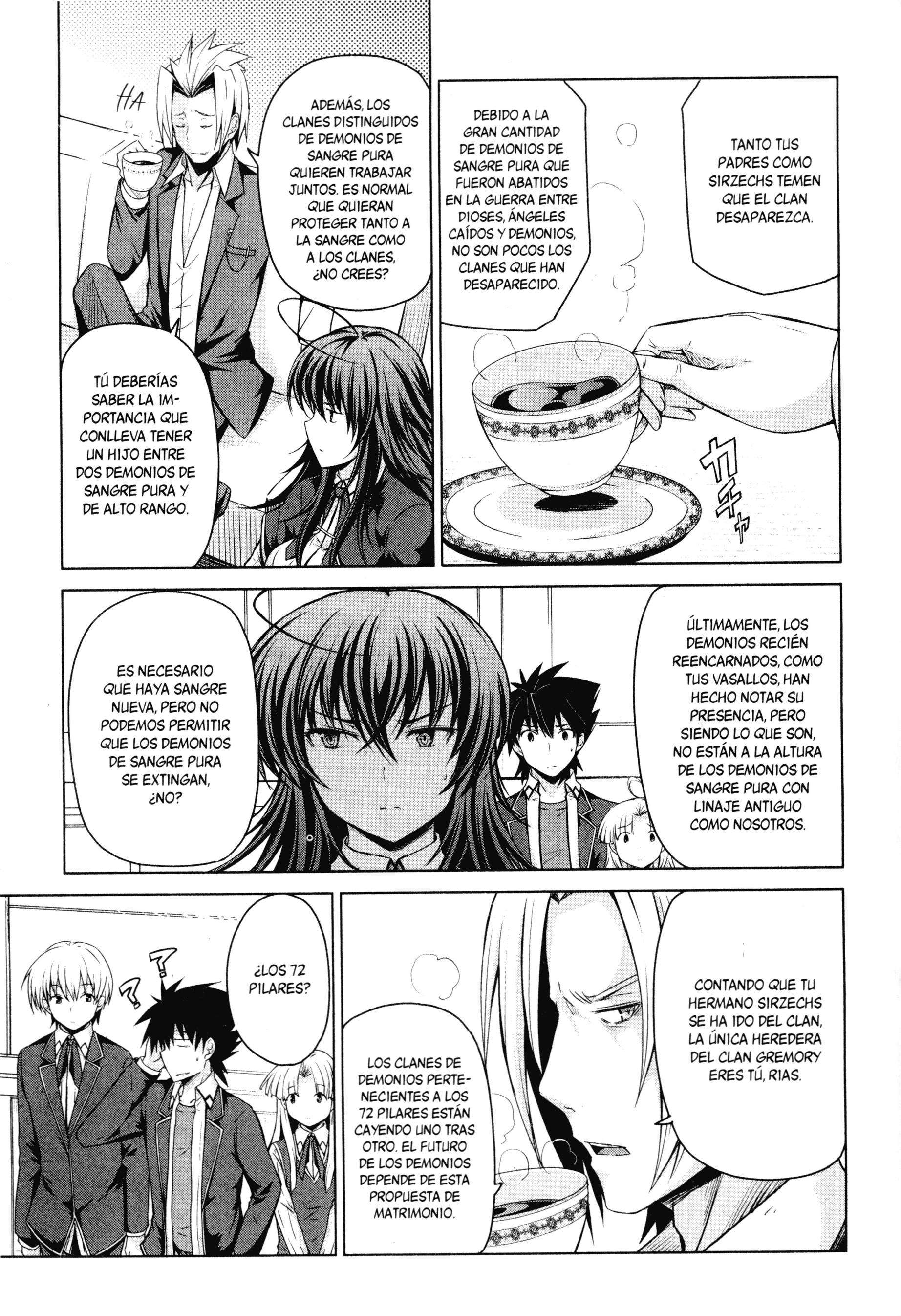 High School D×D Capítulo 14 - Página 3 en español