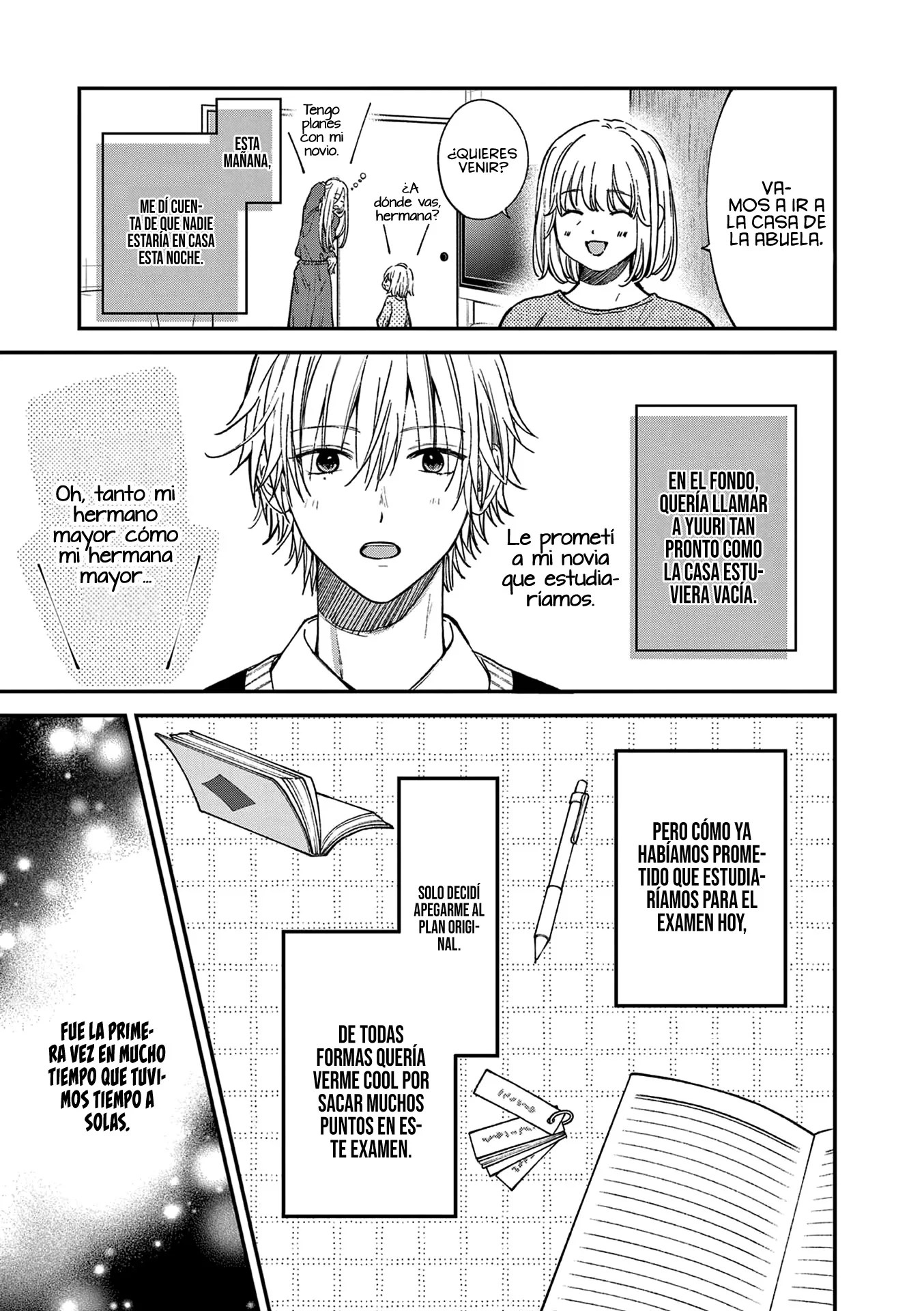 Tsurenai Kanojo no Hitorijime Capítulo 49.1 - Página 6 en español