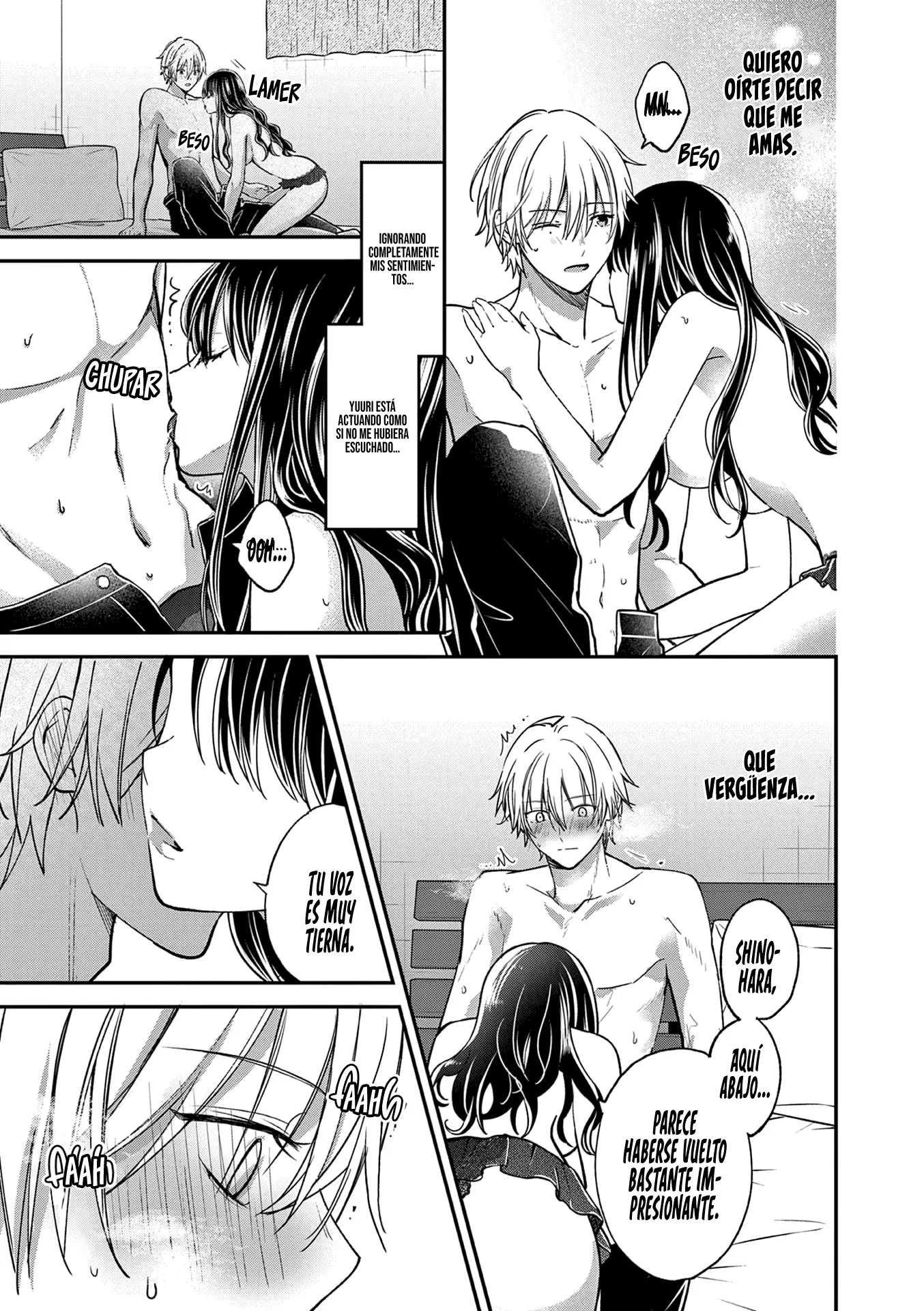 Tsurenai Kanojo no Hitorijime Capítulo 49.2 - Página 7 en español