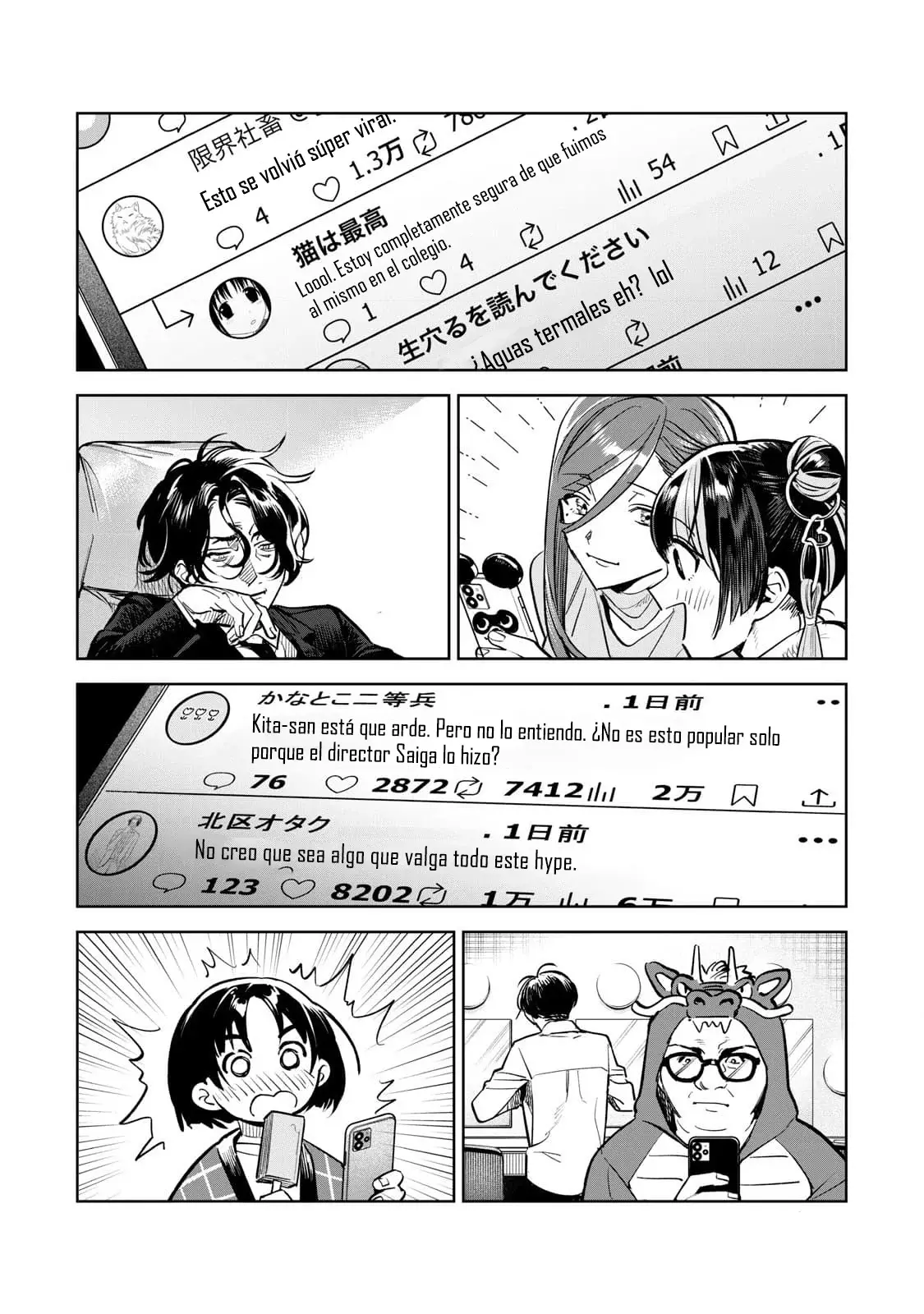 HAJIRAU KIMI GA MITAINDA Capítulo 61.5 - Página 8 en español