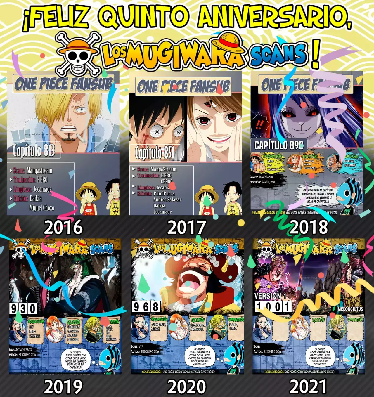 One Piece Capítulo 1001.5 - Página 17 en español