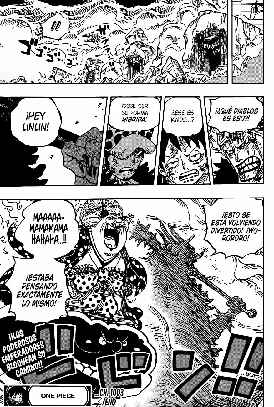 One Piece Capítulo 1003 - Página 13 en español