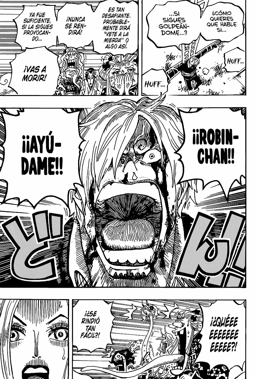 One Piece Capítulo 1005 - Página 5 en español