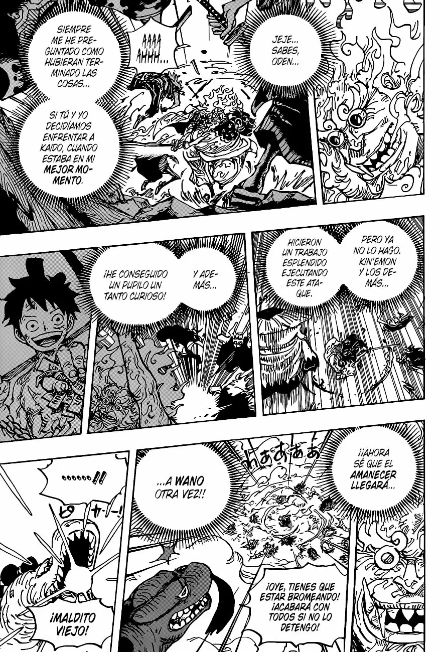One Piece Capítulo 1006 - Página 11 en español