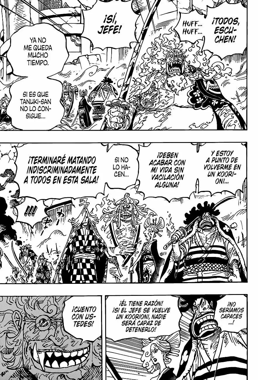 One Piece Capítulo 1006 - Página 9 en español