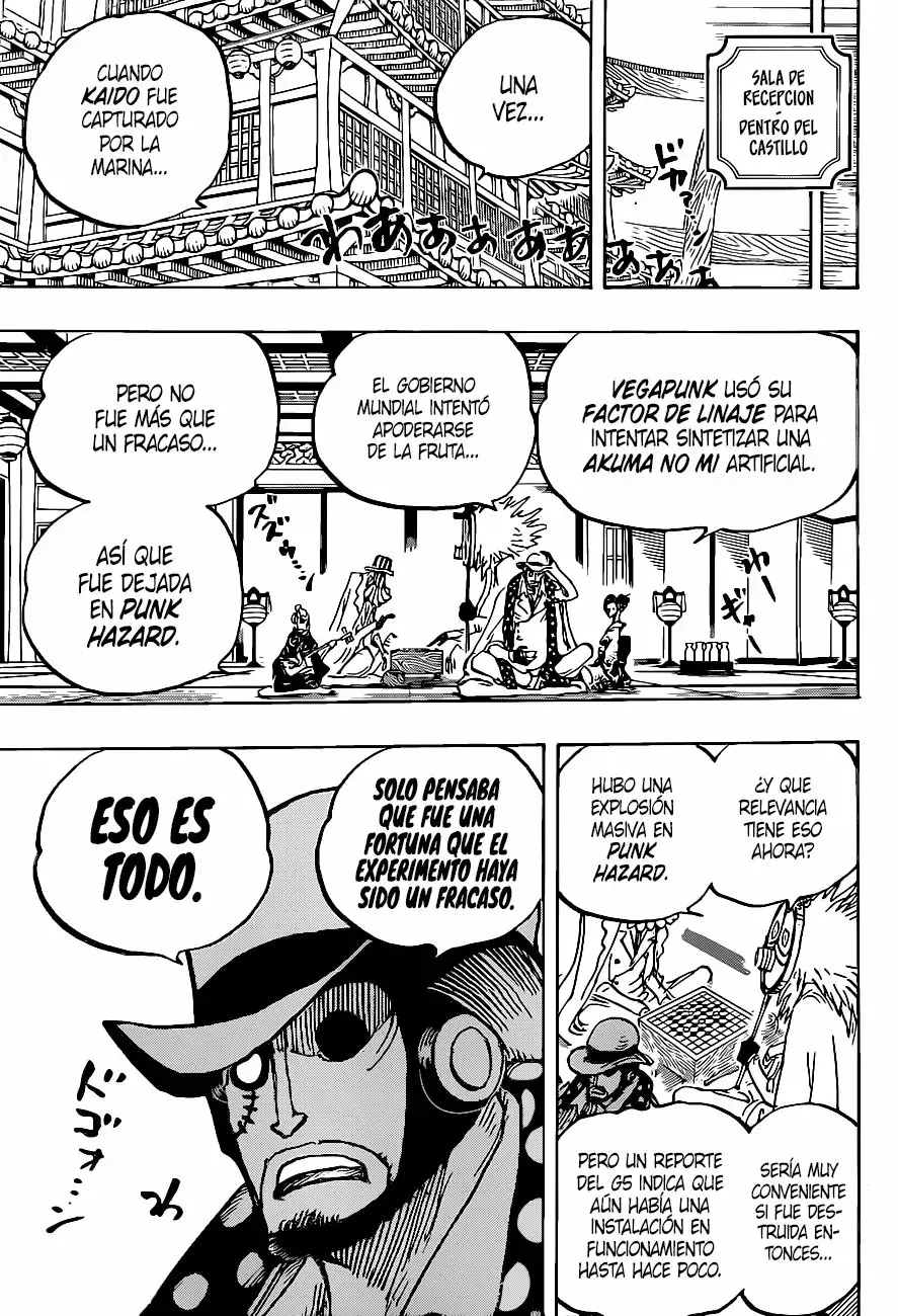 One Piece Capítulo 1007 - Página 14 en español