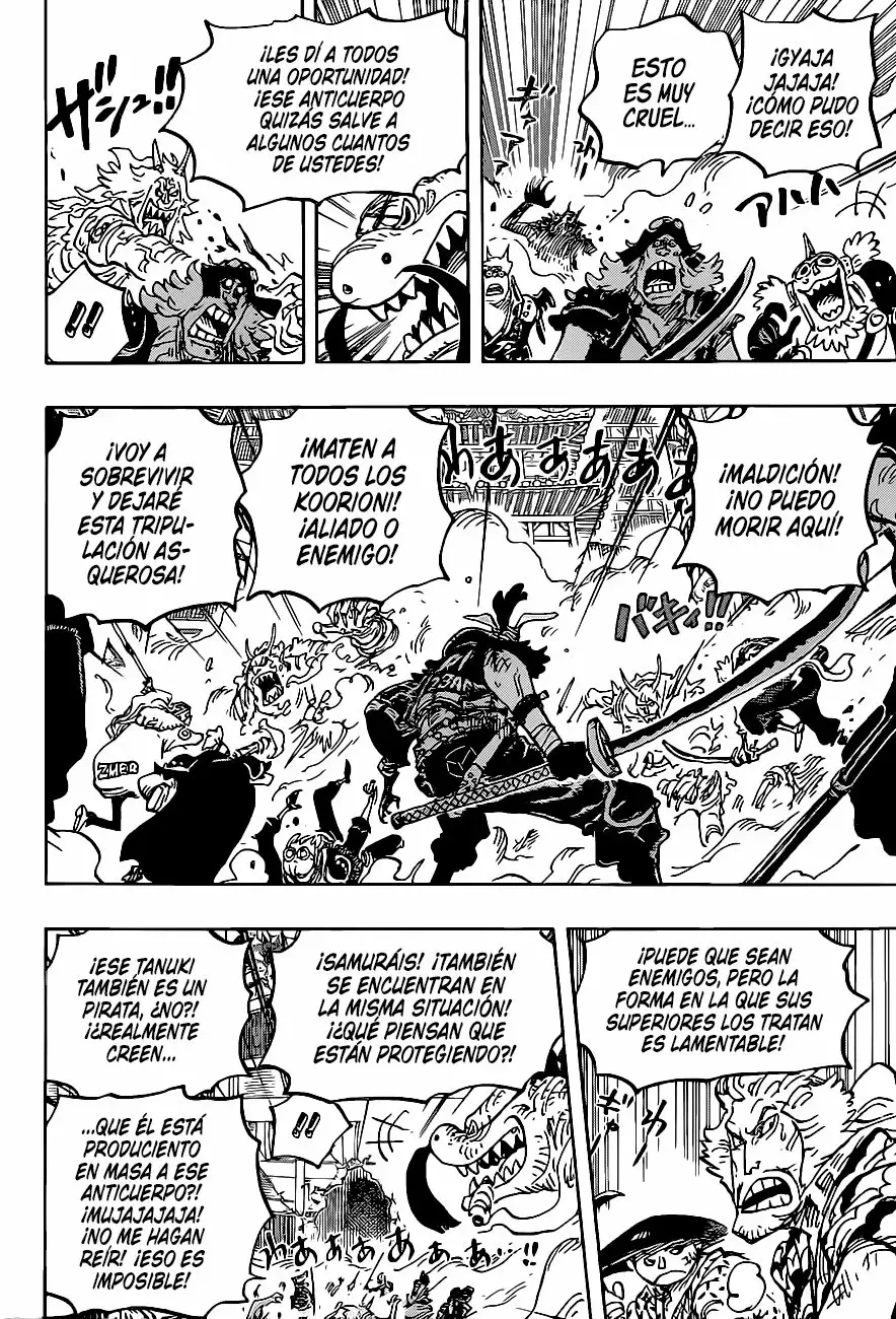 One Piece Capítulo 1007 - Página 6 en español