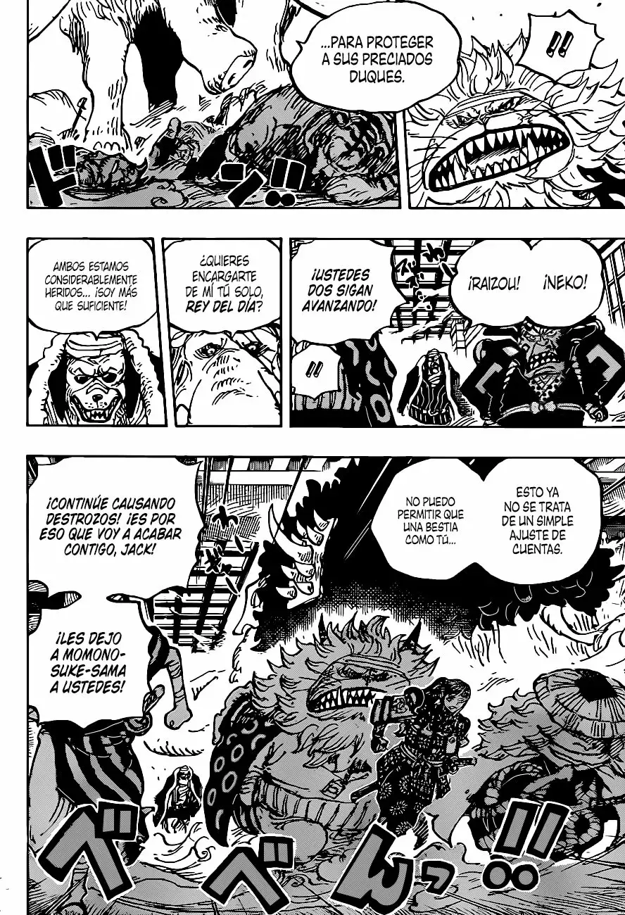 One Piece Capítulo 1008 - Página 12 en español