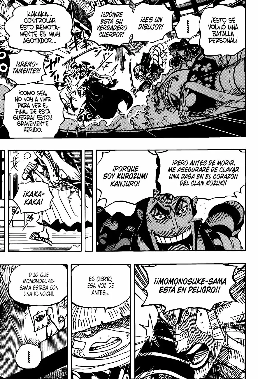 One Piece Capítulo 1008 - Página 7 en español