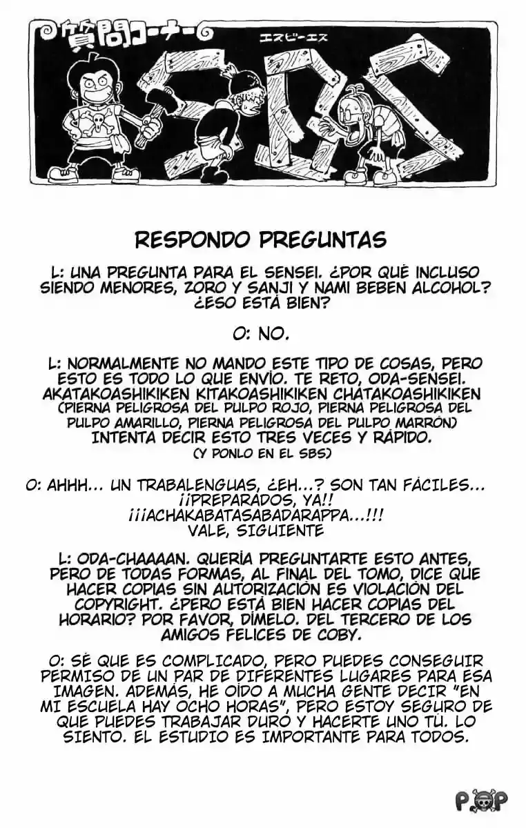 One Piece Capítulo 101 - Página 19 en español