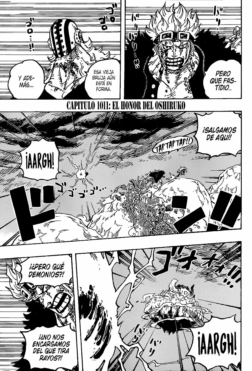 One Piece Capítulo 1011 - Página 3 en español