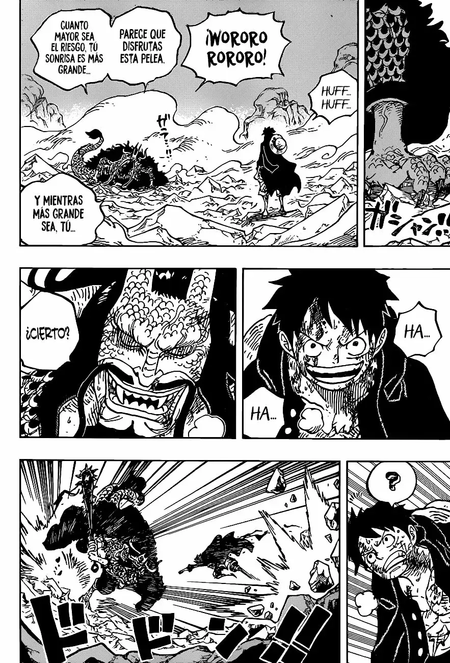 One Piece Capítulo 1011 - Página 6 en español