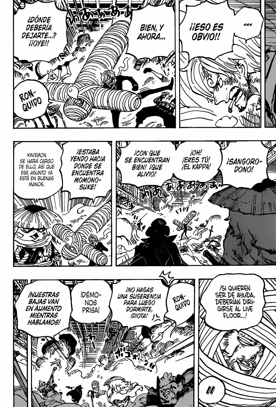 One Piece Capítulo 1012 - Página 10 en español