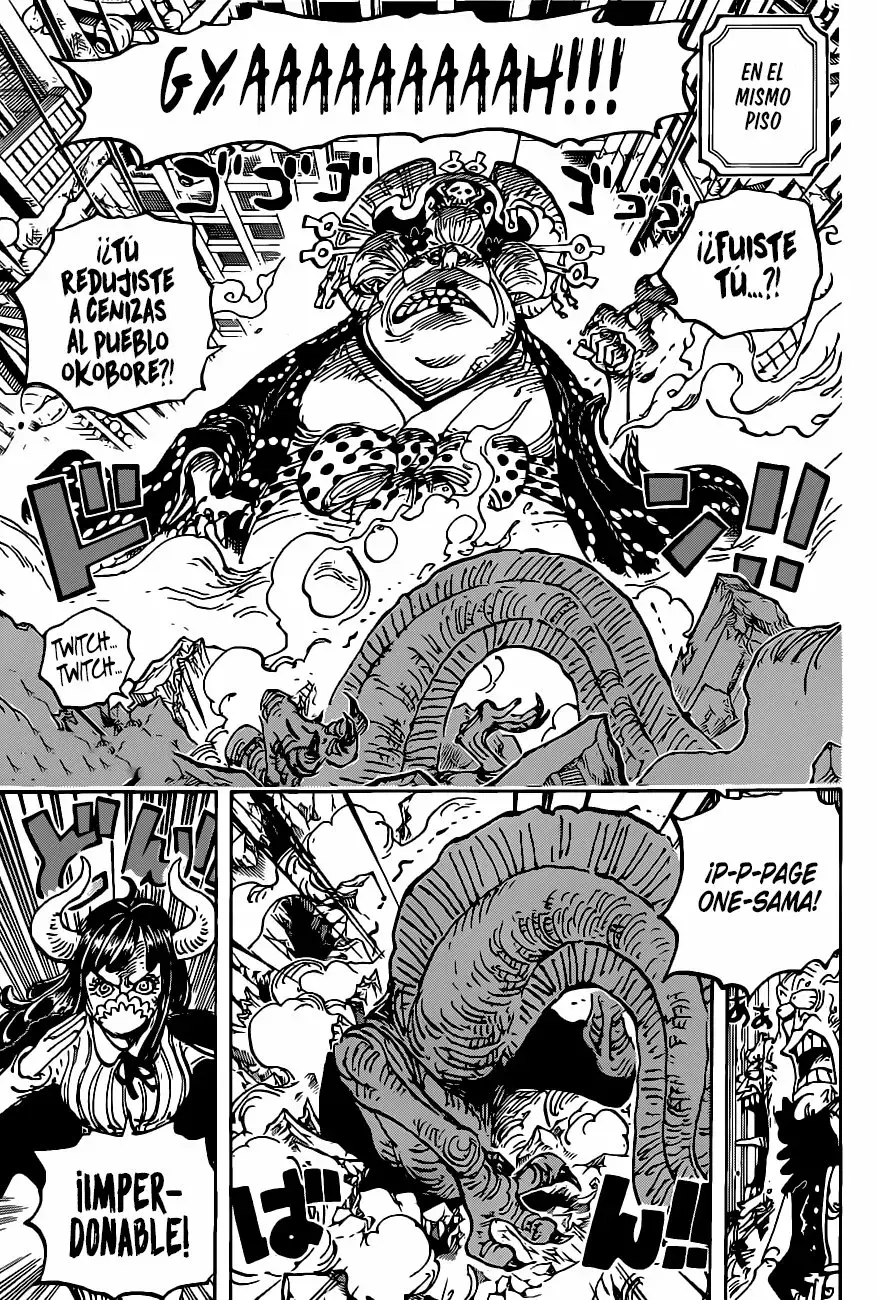 One Piece Capítulo 1012 - Página 11 en español