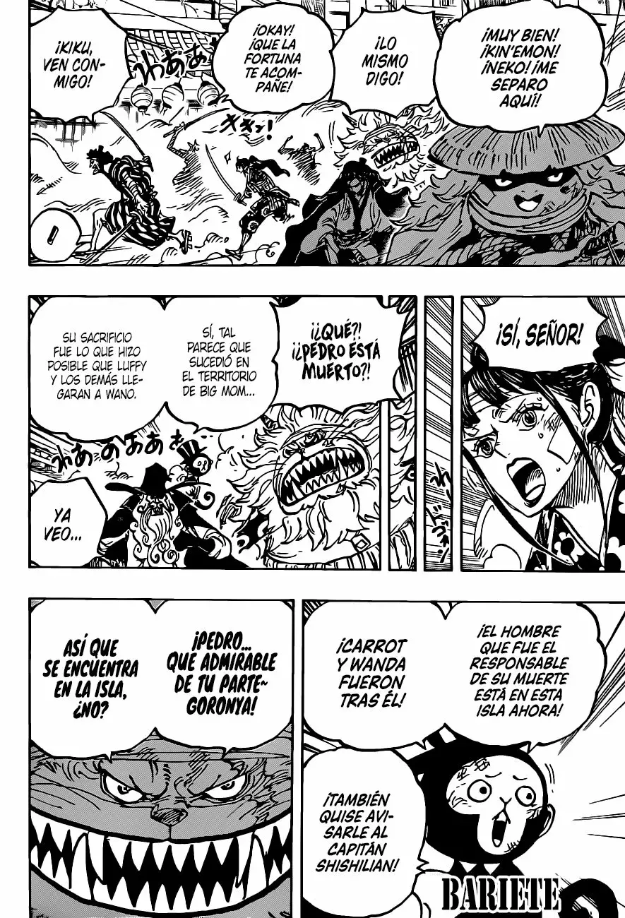 One Piece Capítulo 1012 - Página 4 en español