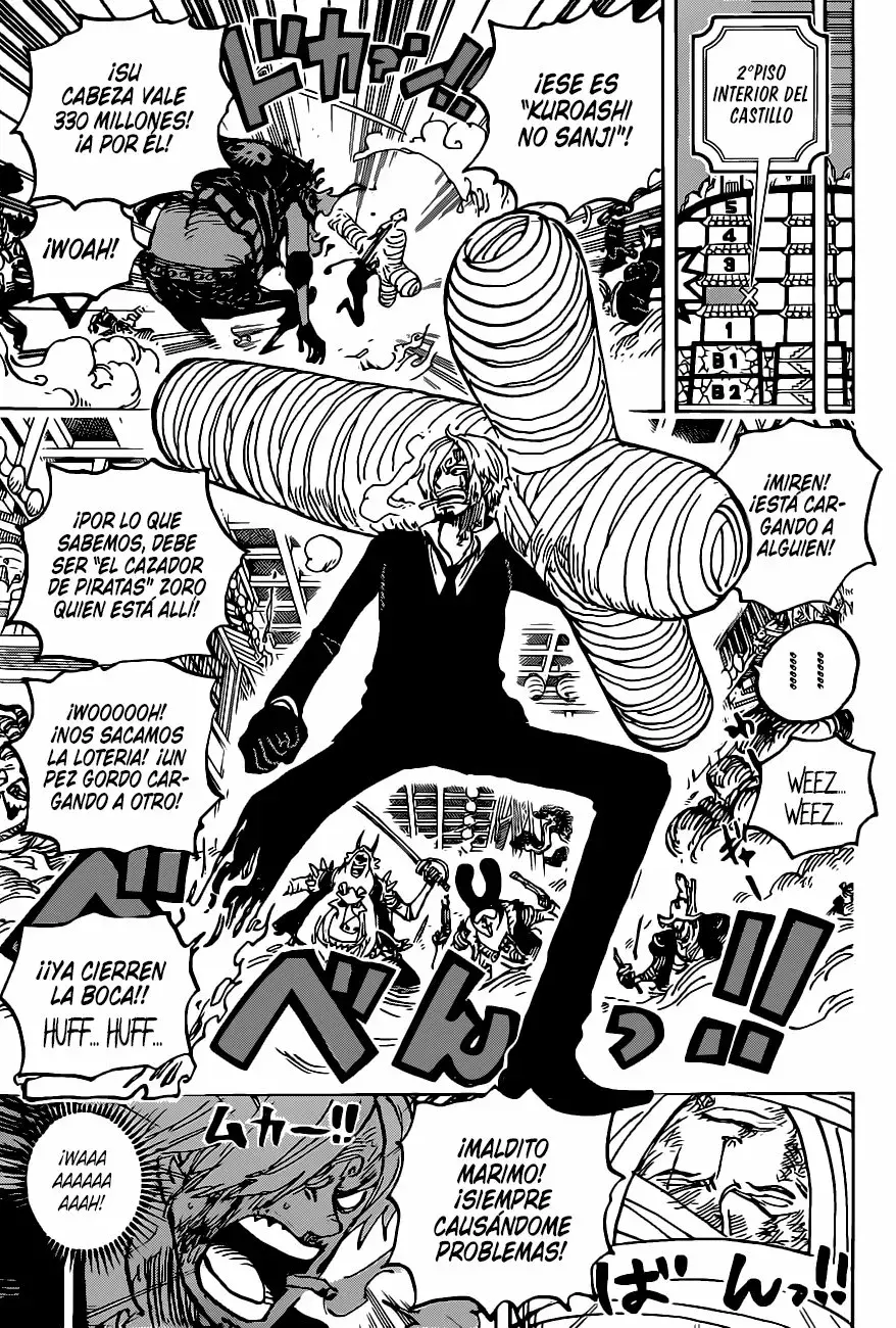 One Piece Capítulo 1012 - Página 7 en español