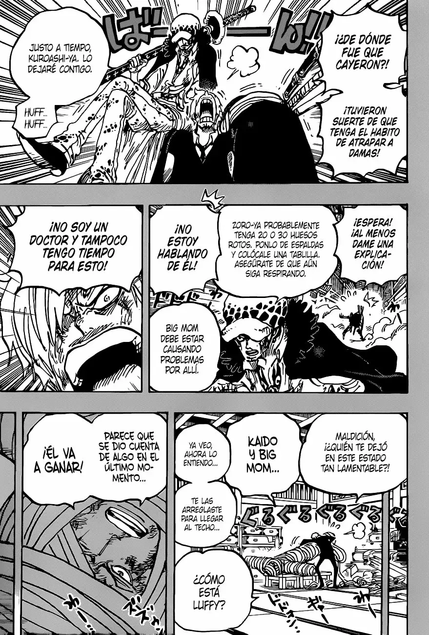 One Piece Capítulo 1012 - Página 9 en español