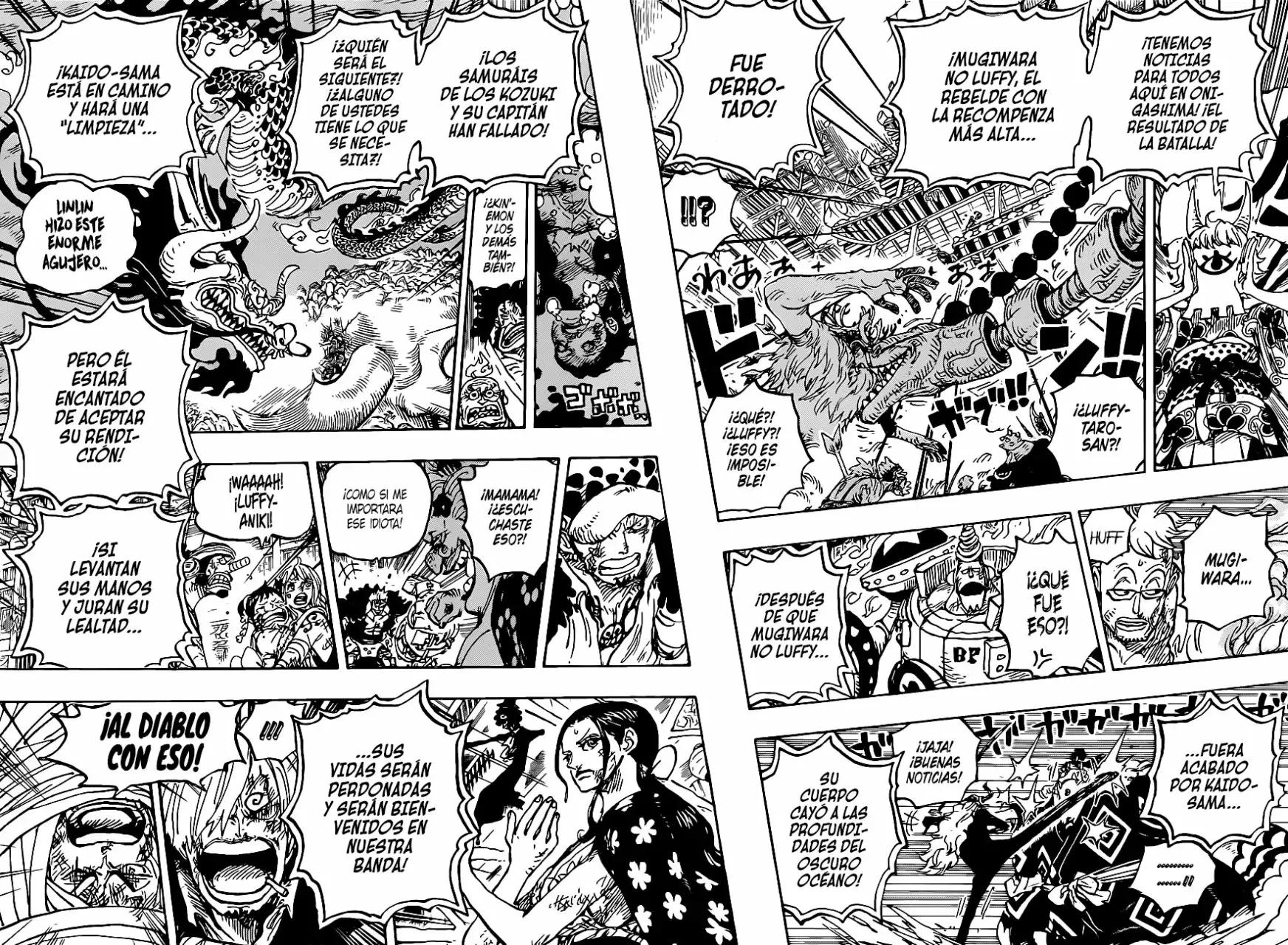 One Piece Capítulo 1014 - Página 8 en español