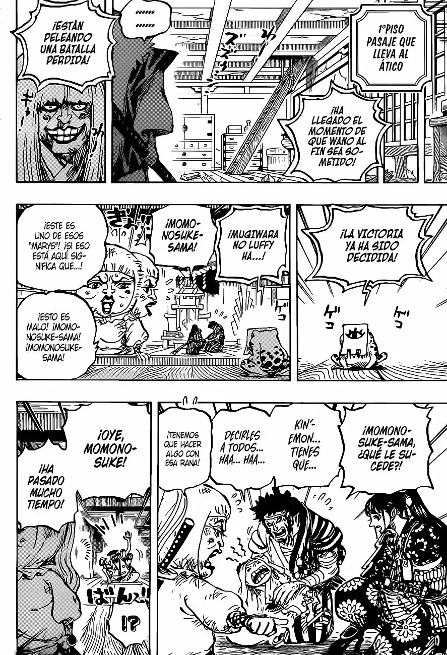 One Piece Capítulo 1014 - Página 9 en español