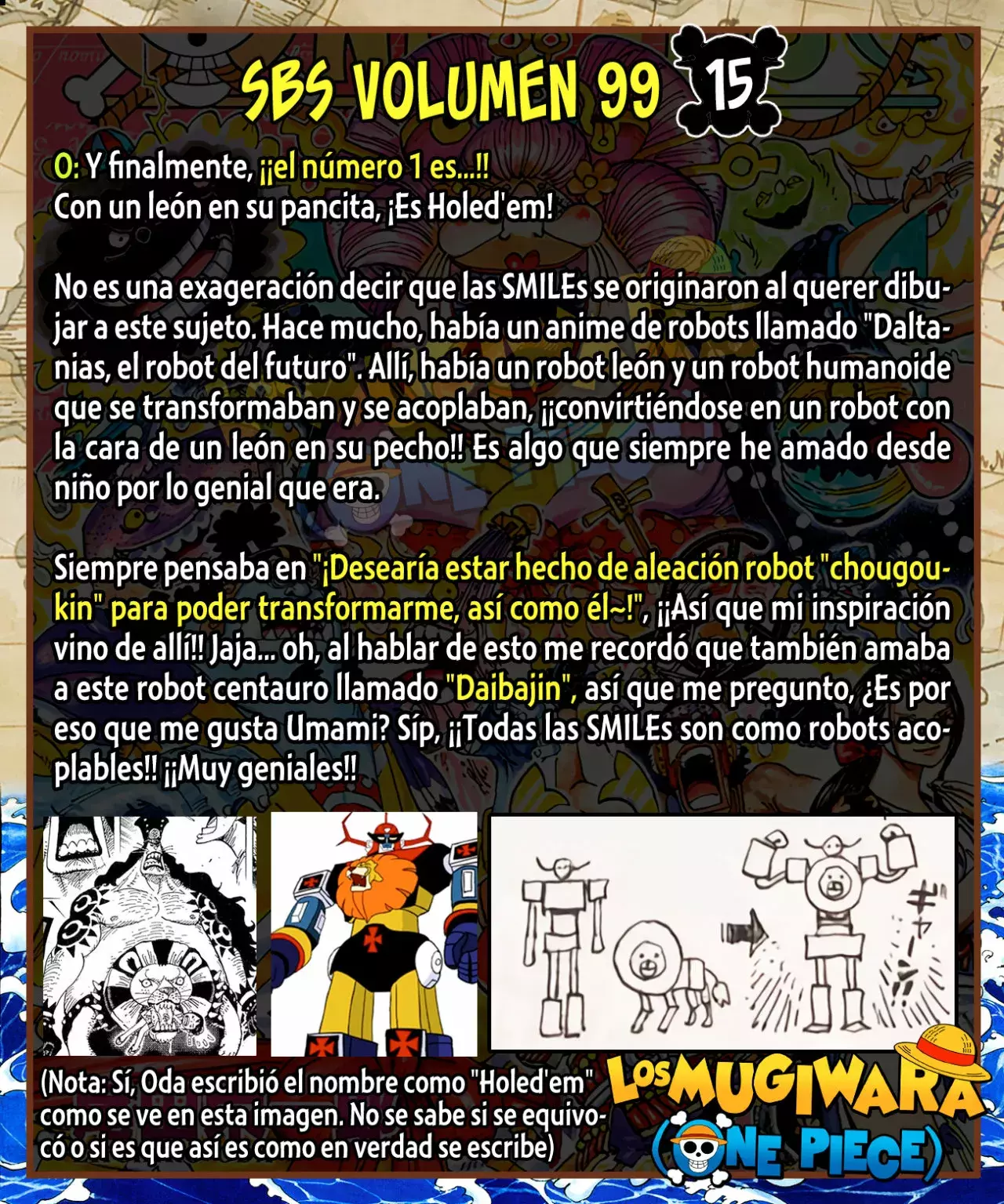 One Piece Capítulo 1015.5 - Página 33 en español