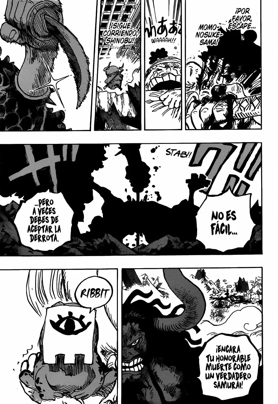 One Piece Capítulo 1015 - Página 11 en español