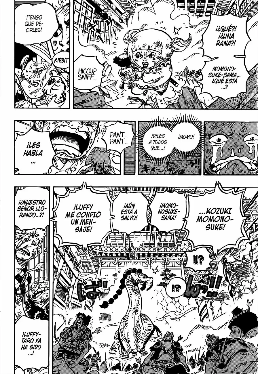 One Piece Capítulo 1015 - Página 12 en español