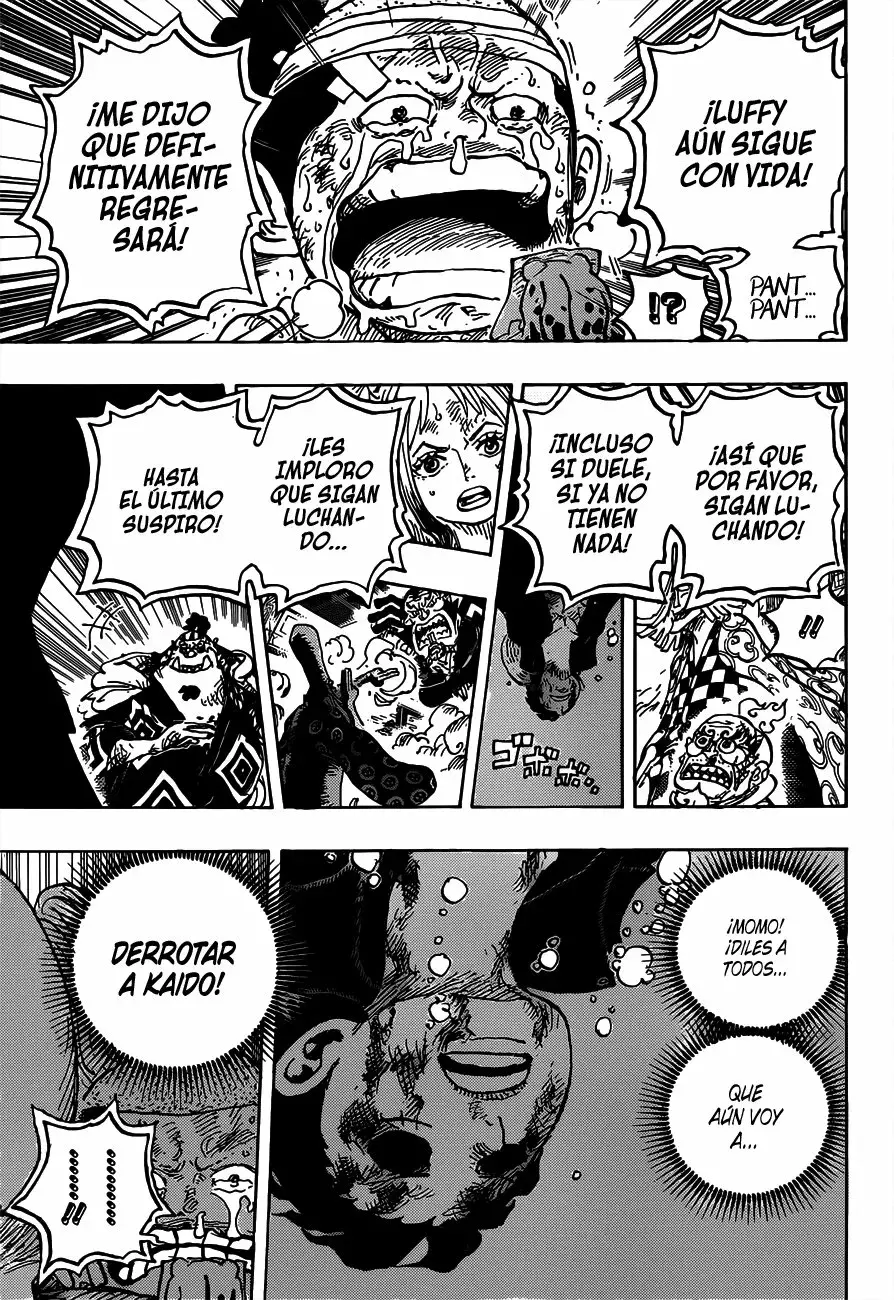 One Piece Capítulo 1015 - Página 13 en español