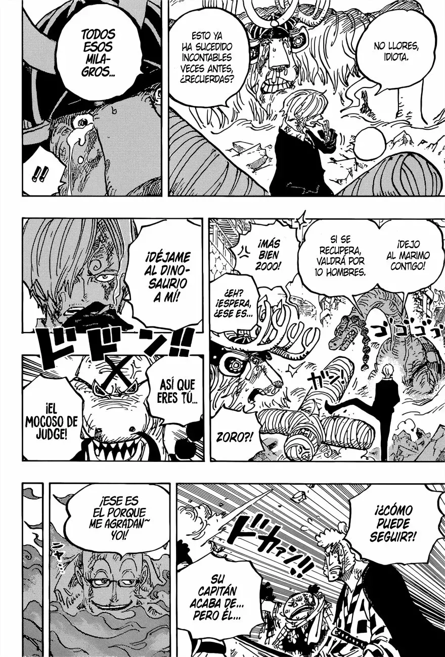 One Piece Capítulo 1015 - Página 8 en español