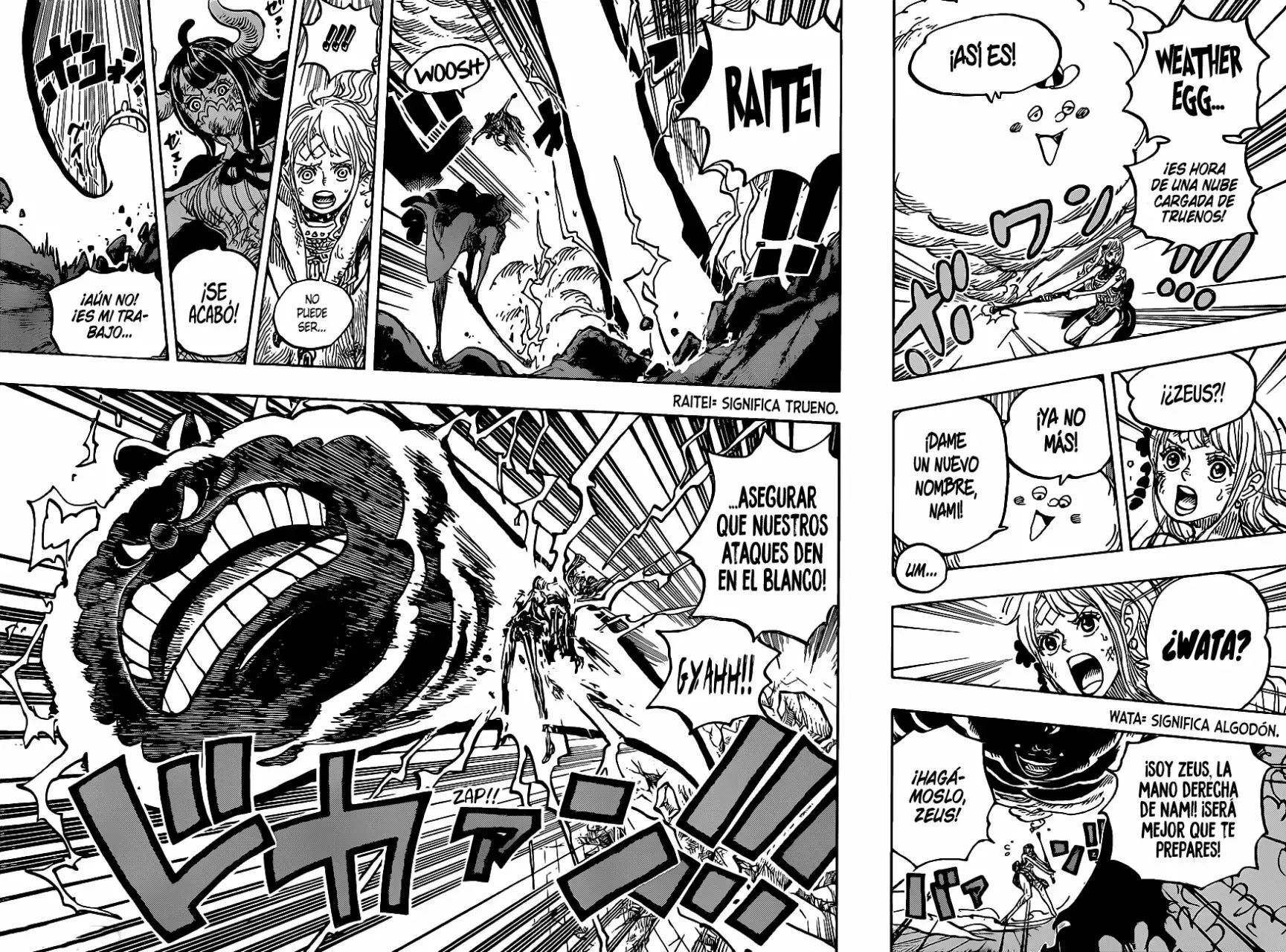 One Piece Capítulo 1016 - Página 10 en español