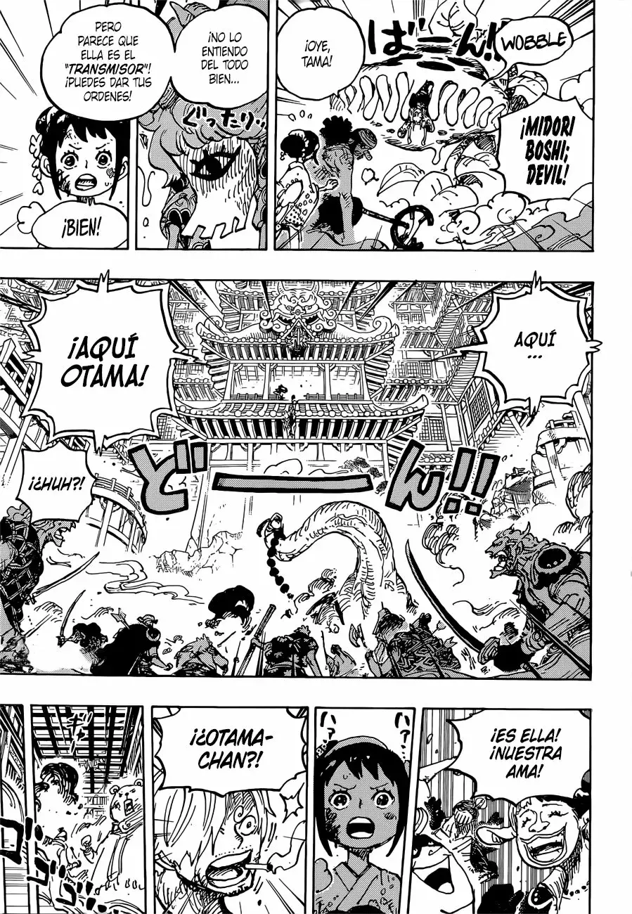 One Piece Capítulo 1016 - Página 13 en español