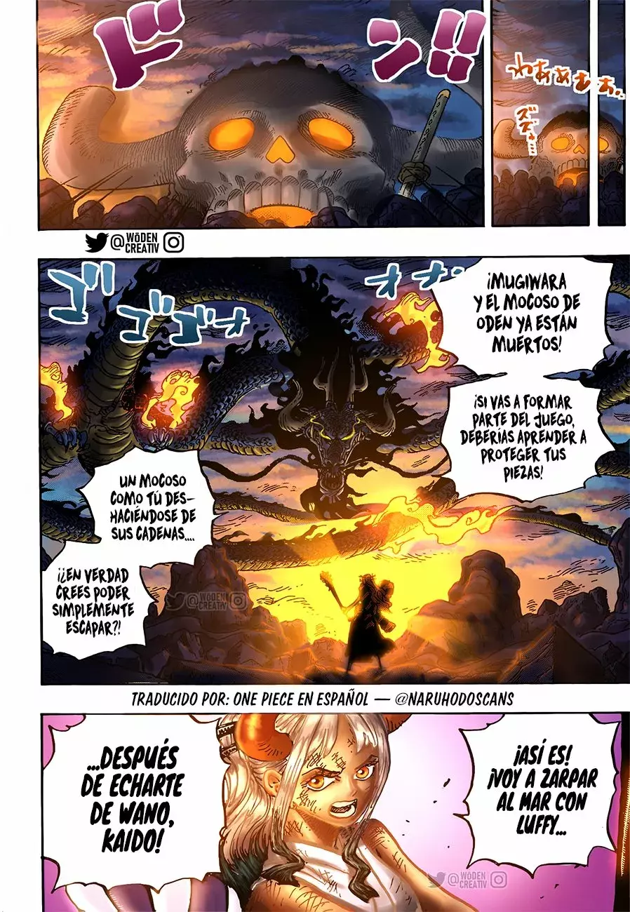 One Piece Capítulo 1016 - Página 15 en español