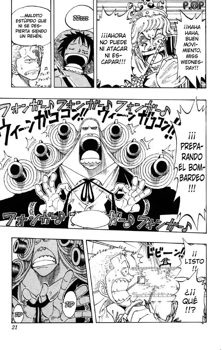 One Piece Capítulo 109 - Página 19 en español