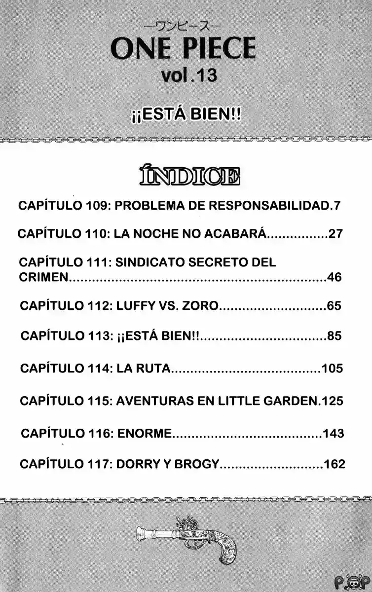 One Piece Capítulo 109 - Página 4 en español