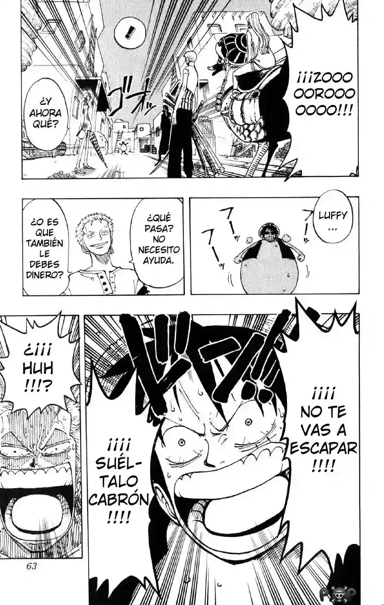 One Piece Capítulo 111 - Página 17 en español