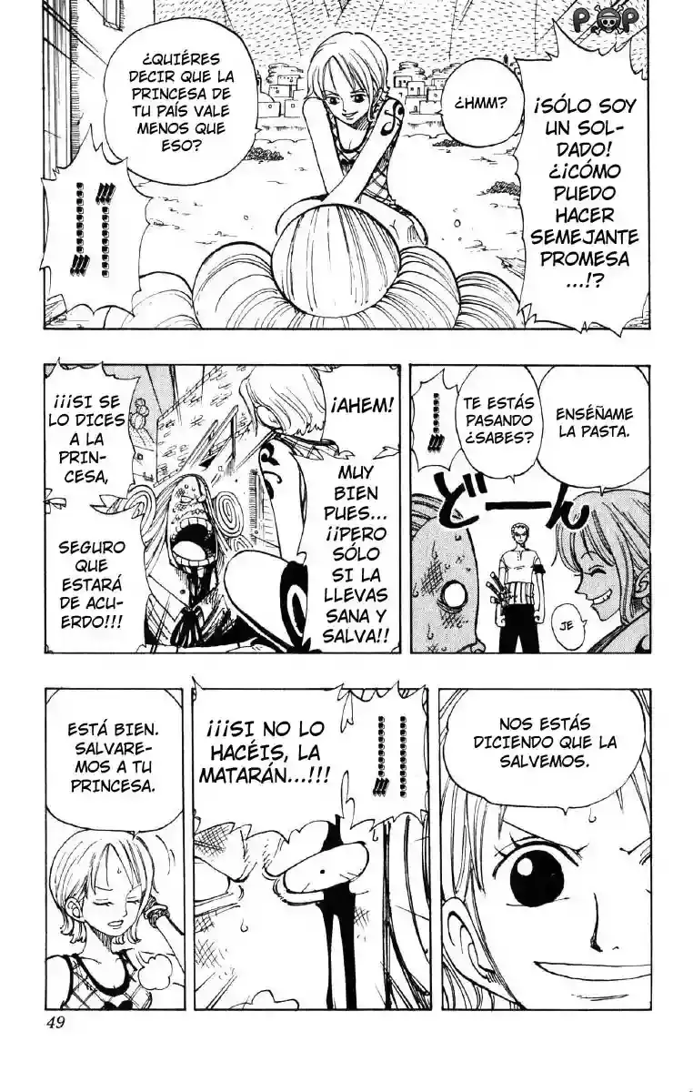 One Piece Capítulo 111 - Página 3 en español