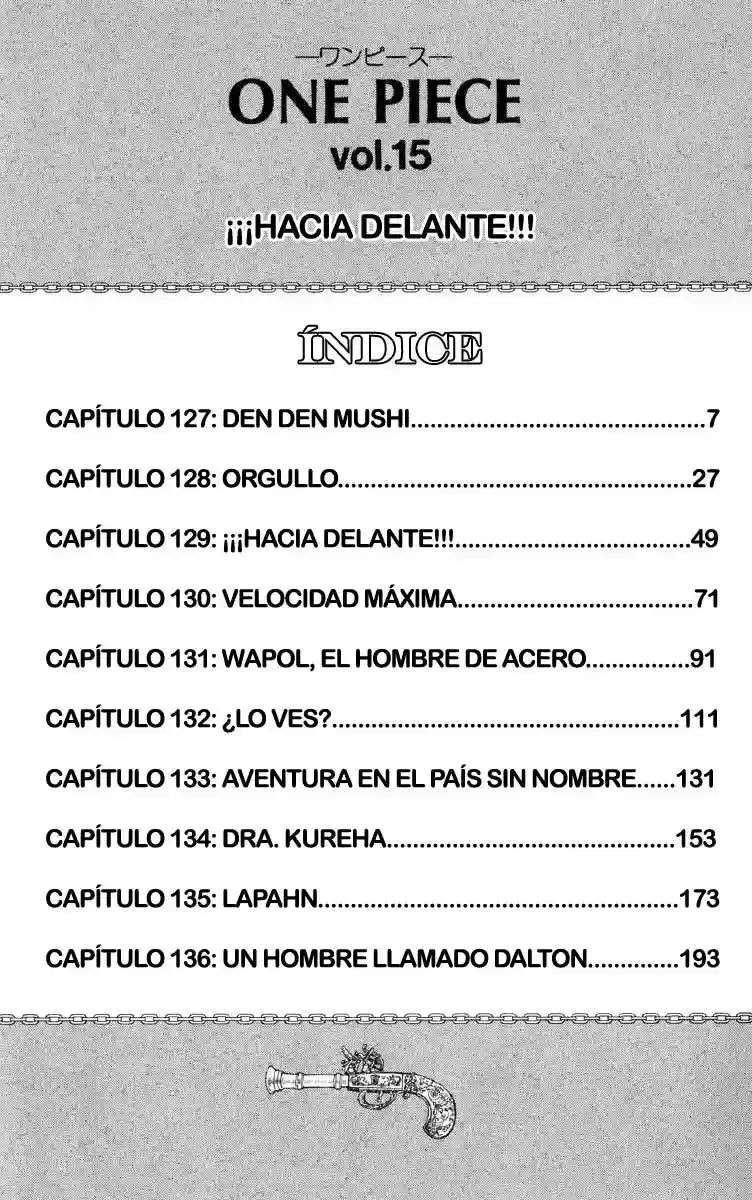 One Piece Capítulo 127 - Página 5 en español