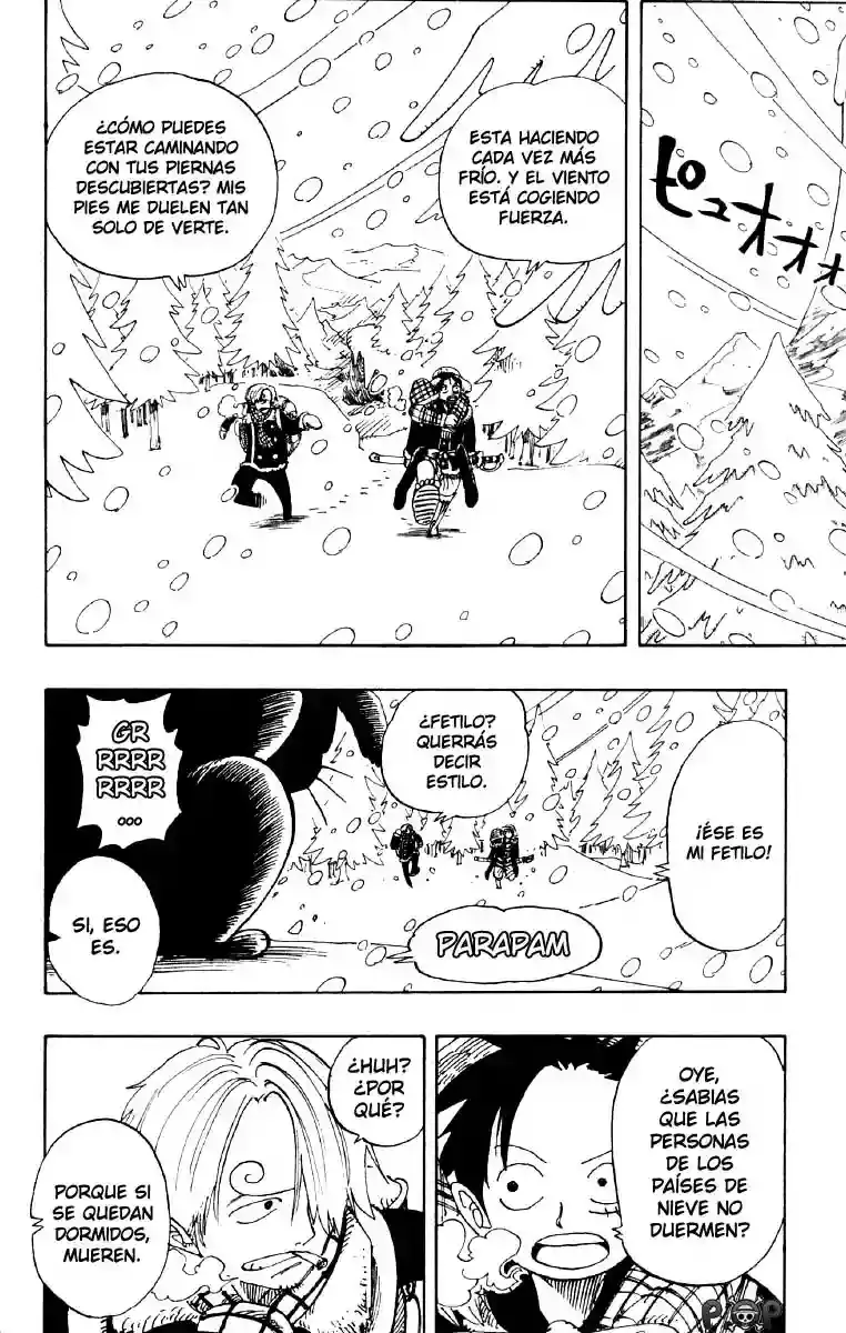 One Piece Capítulo 134 - Página 6 en español