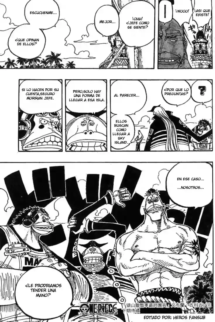 One Piece Capítulo 228 - Página 19 en español