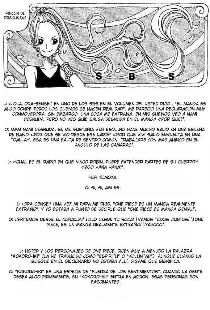 One Piece Capítulo 257 - Página 20 en español