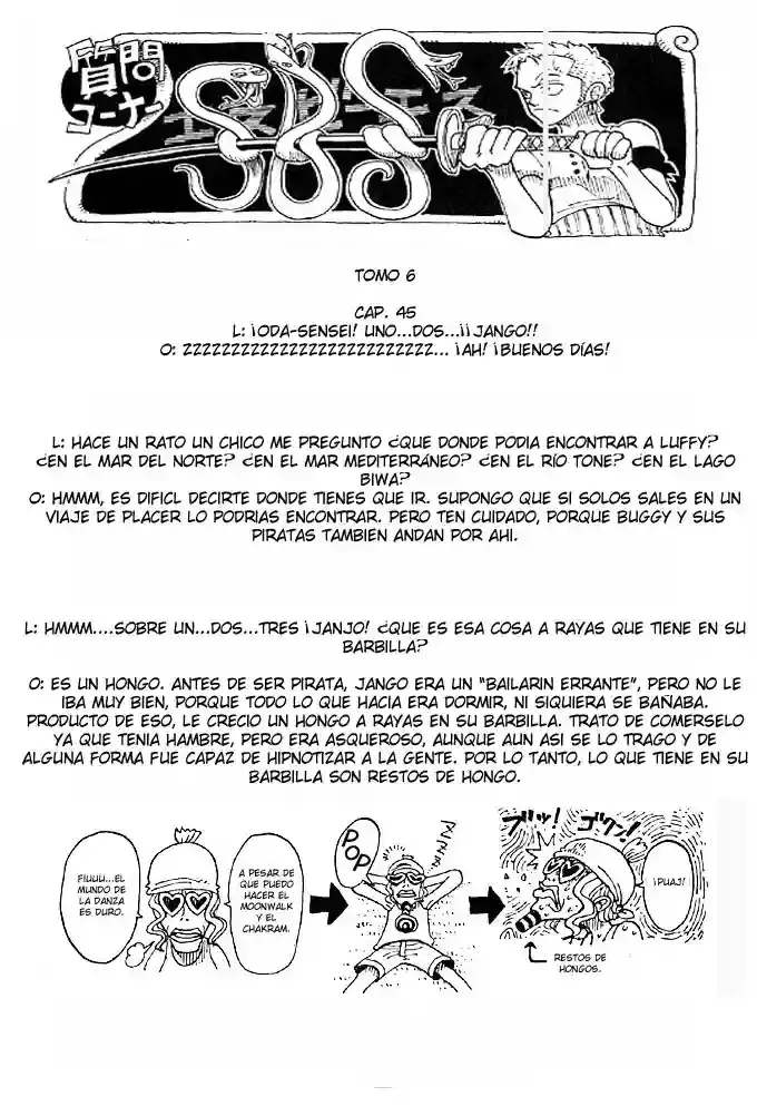 One Piece Capítulo 259 - Página 19 en español