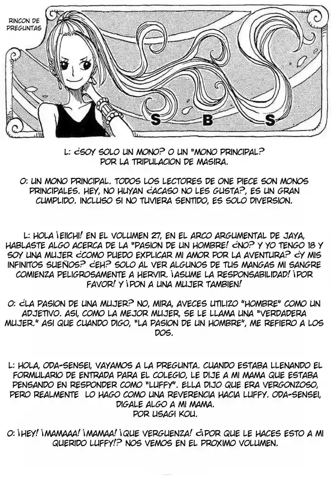 One Piece Capítulo 263 - Página 20 en español