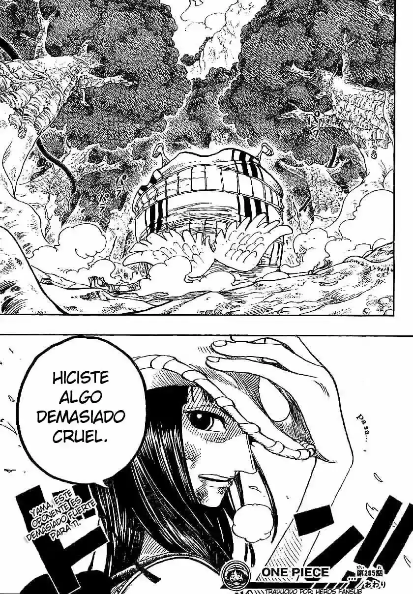 One Piece Capítulo 265 - Página 19 en español