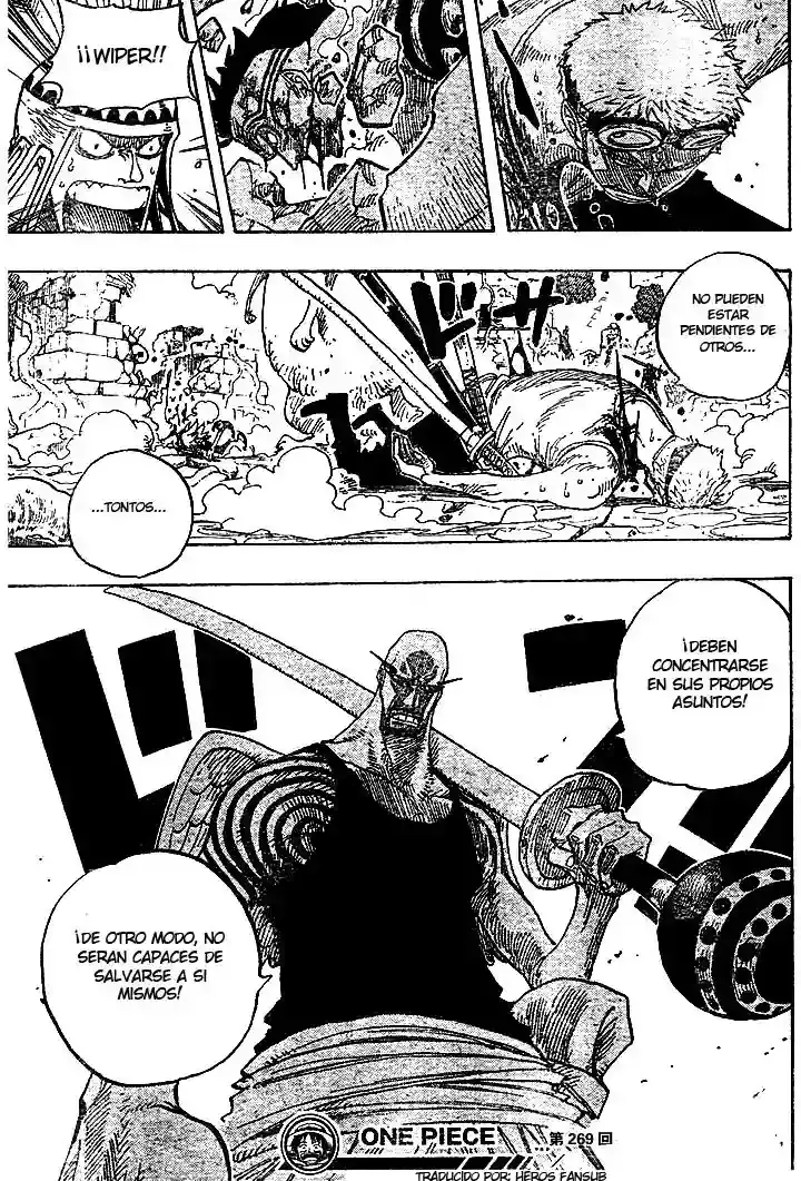 One Piece Capítulo 269 - Página 18 en español