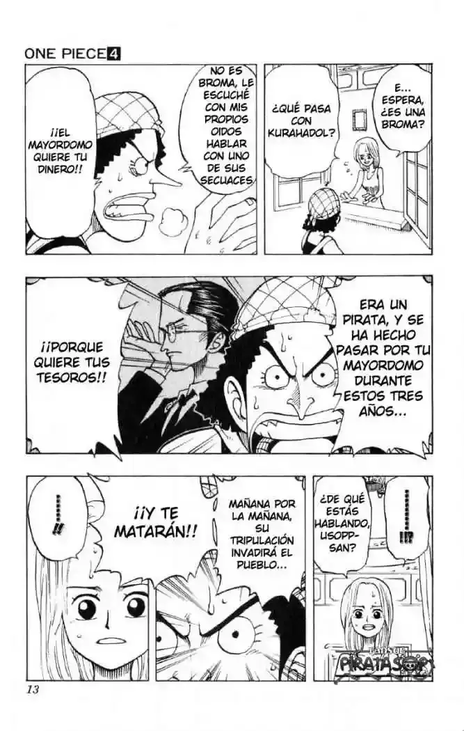 One Piece Capítulo 27 - Página 13 en español