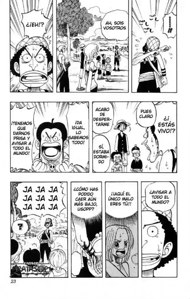 One Piece Capítulo 27 - Página 23 en español