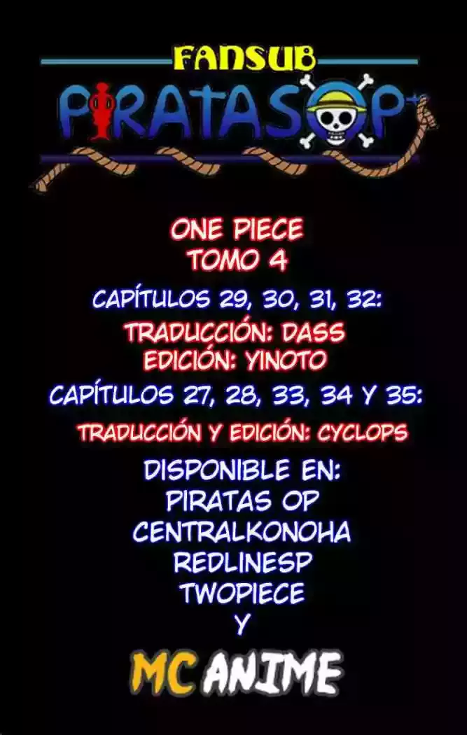 One Piece Capítulo 27 - Página 3 en español
