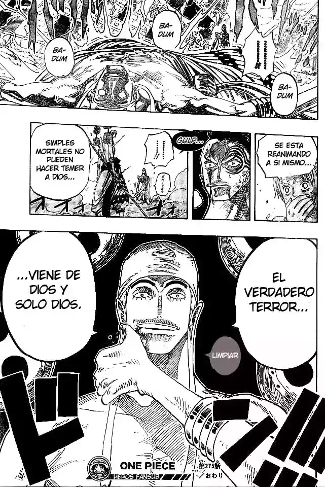 One Piece Capítulo 275 - Página 19 en español