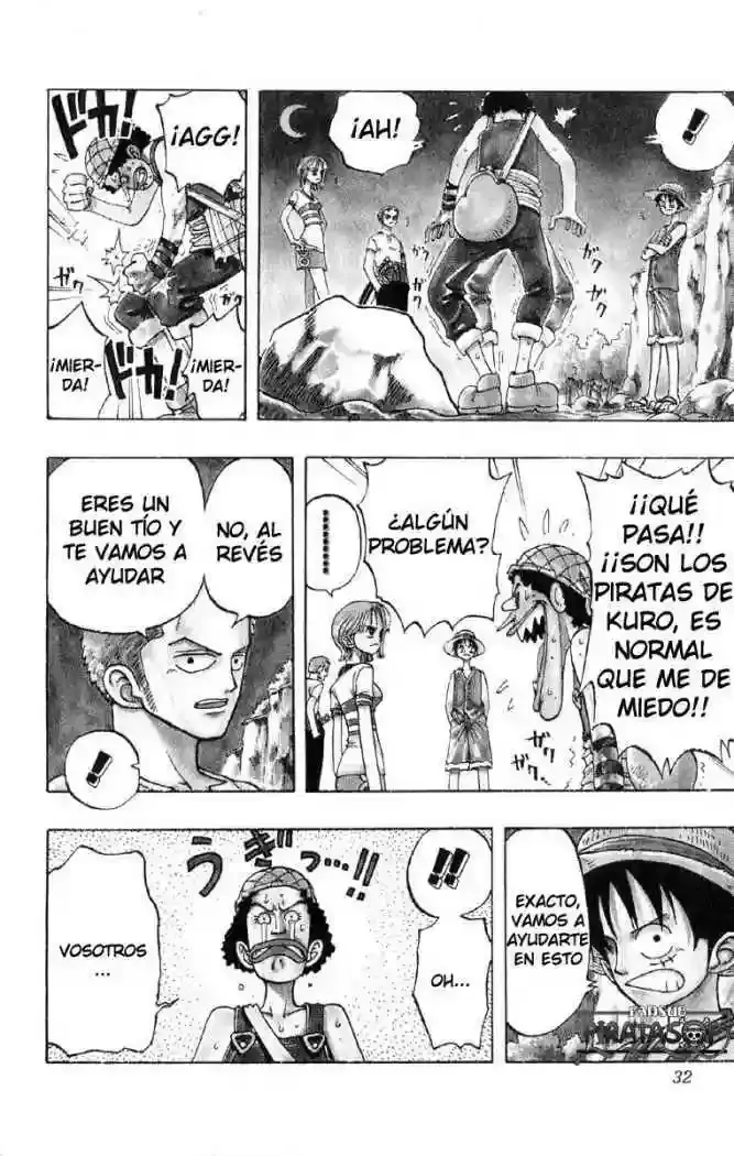 One Piece Capítulo 28 - Página 4 en español