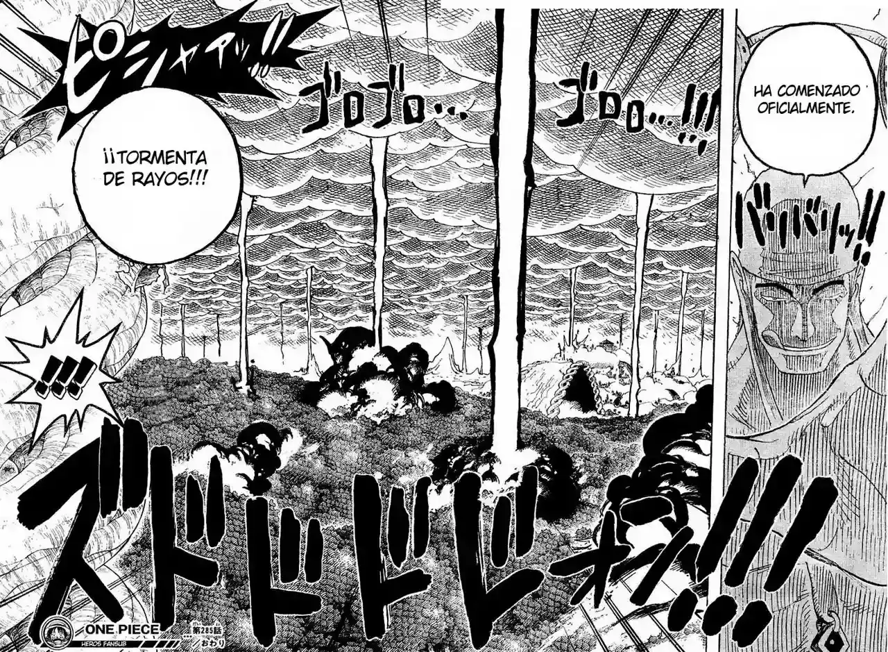 One Piece Capítulo 285 - Página 18 en español